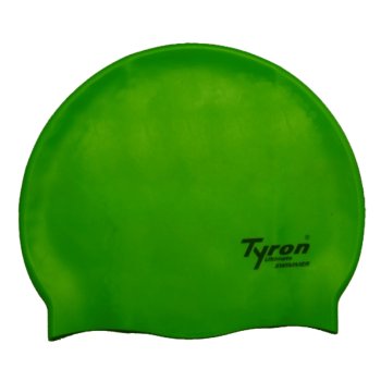 TYRON Silikon-Badekappe grün