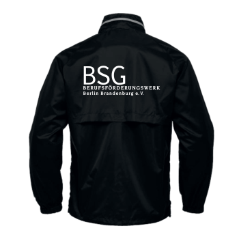 BSG Windbreaker Praia Hero schwarz